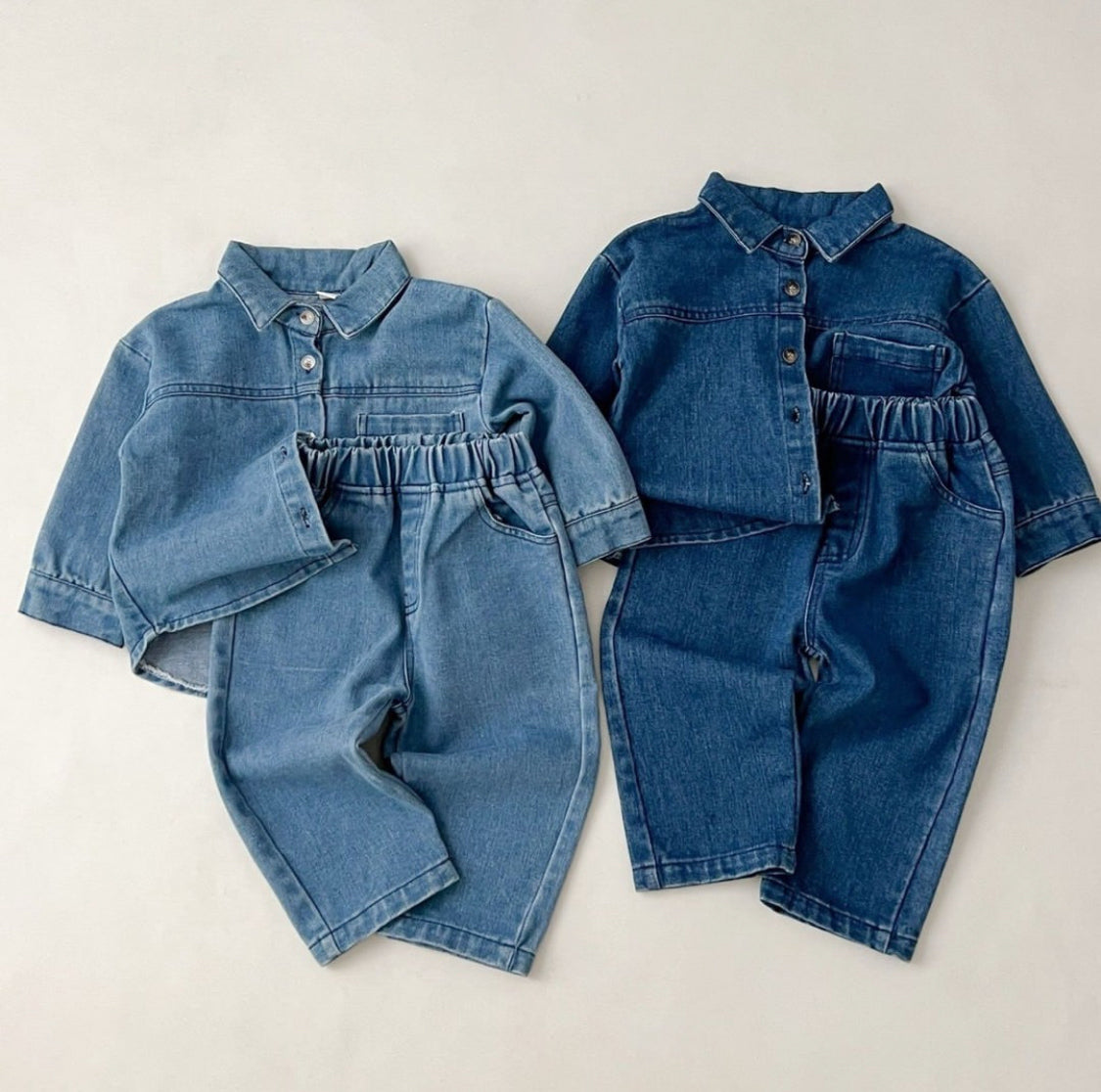 Ziggy denim sæt