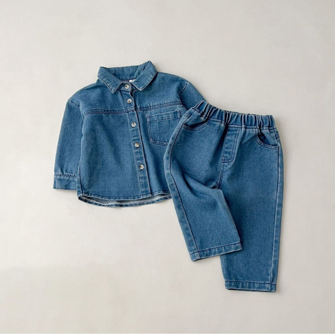 Ziggy denim sæt